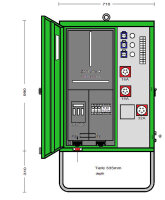 ELEKTRA Anschlussverteilerschrank AV 32N/A/321-1