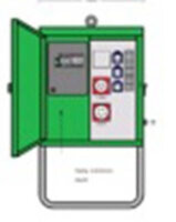 ELEKTRA Verteilerschrank 1xCEE16A V 40N/A/311-1-FS RAL 6018