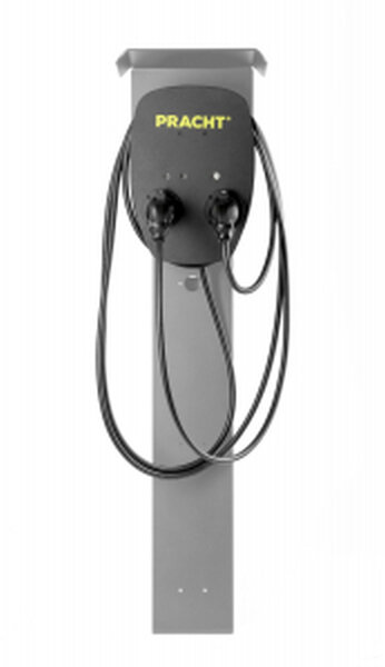 PRACHT ALPHA Wallbox 2xT2 Ladekabel 5,5m 11kW RFID RS485