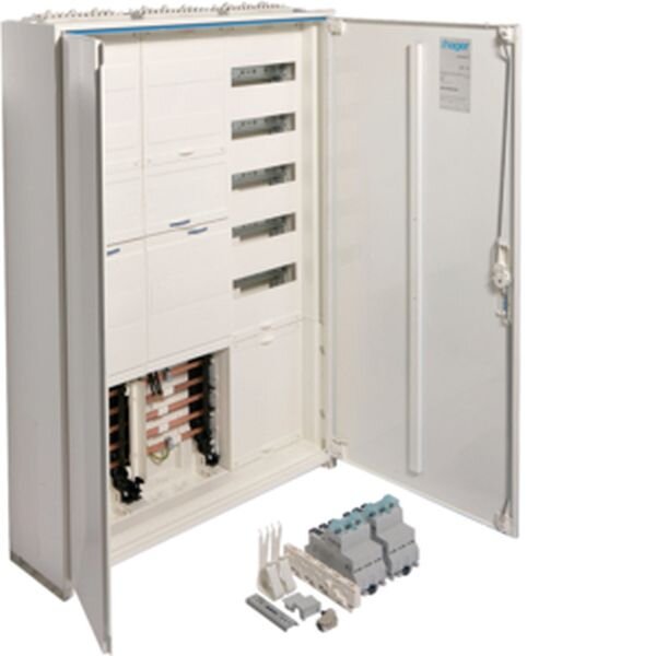 HAGER Komplettschrank BW ZB33SEQ25A 2eHZ/VF-5rh/APZ eHZ 1100