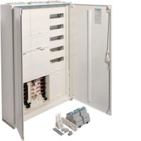 HAGER Komplettschrank BW ZB33SEQ25A 2eHZ/VF-5rh/APZ eHZ 1100