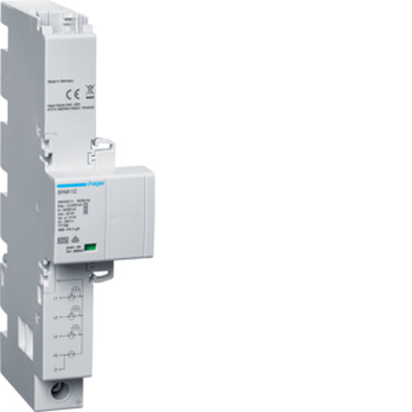 HAGER Kombiableiter SPA811Z T1+T2+T3 4P 12,5kA TT+TNS 315A