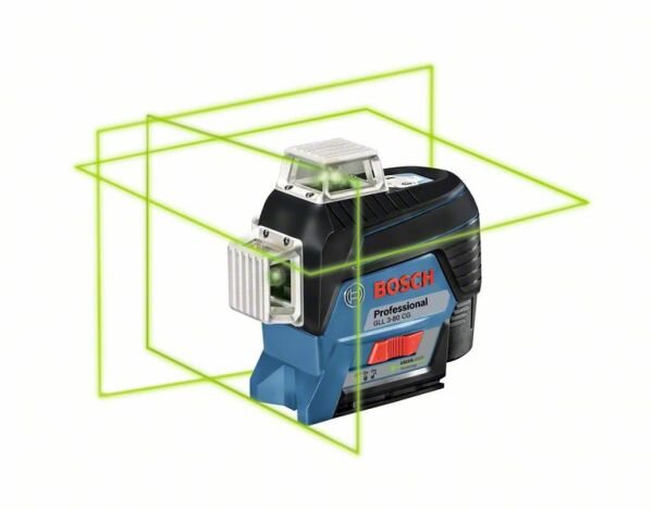 BOSCH Linienlaser GLL 3-80 CG Prof. + BM 1 + L-Boxx