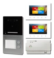 HHG Video-Sprechanlagen-Set Villa AP Set 2 FI...