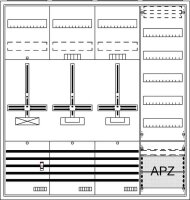 Striebel & John Komplettschrank DA47GH AP 3Pkt.A47...