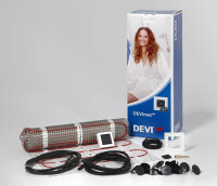 DEVI Dünnbett-Set mit Devireg Touch 1050 W...