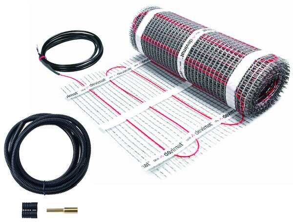 DEVI D&uuml;nnbettheizmatte DEVImat 150W/qm 9,0qm 0,5x18,0m selbstkl