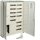 HAGER Komplettschrank ZB33SEF157 1ZP/RES/VF-5 1100x800x205mm