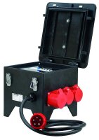 PROT Verteiler PSVV Vollgummi 3xCEE 2-Steckdosen 2m