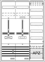 Striebel & John Komplettschrank DA37GC AP 3Pkt.A37...