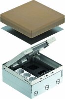 OBO Bodentank komplett UDHOME4 2V V 3fach-Steckdose...
