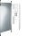 HAGER Komplettfeld Multimedia UF521NW H1350mm 2feldrig