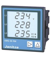 JANITZA Multifunktionaler Netzanalysator UMG 96RM-P...