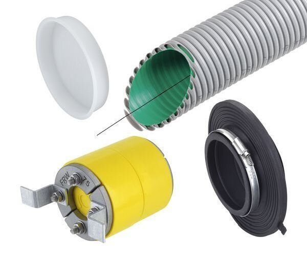 FR&Auml;NKISCHE Einspartenhauseinf&uuml;hrungs-Set Kabu-FESH Set Elektro 110/6 B