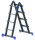 PROT Alu-Teleskopleiter PATLT44 4x4 m. Trav. L:4,2m