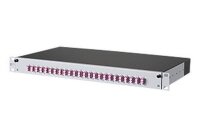 METZ CONNECT LWL Patchpanel OpDAT slide 24xLC-D OM4...