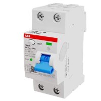 ABB FI-Schutzschalter F202B-25/0,03 2P B25A 30mA 3kA 2TE
