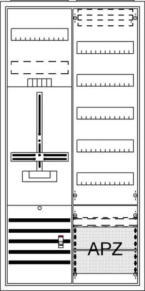 Striebel &amp; John Komplettschrank DA27GB AP 3Pkt.A27 1Z1V5A2