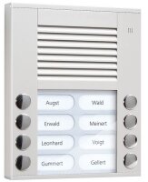 TCS Audio-Türstation PES08-EN/04 8Tasten 2reihig AP...