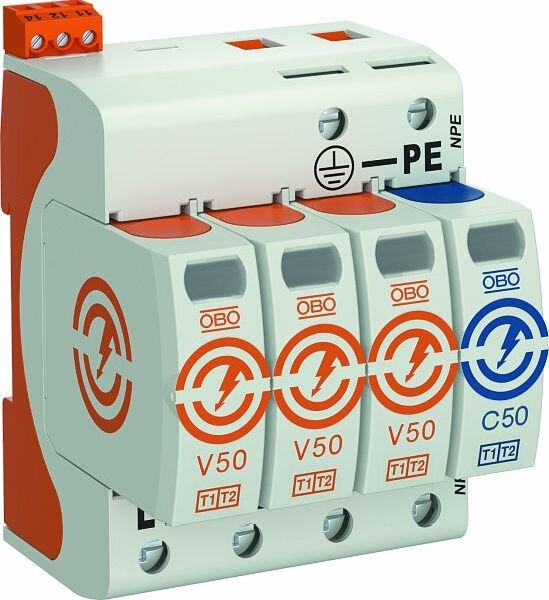 OBO CombiController V50 V50-3+NPE+FS-280 3polig m. NPE+FS 280V