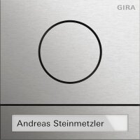 GIRA Türstationsmodul 5565920 System 106 Edelstahl