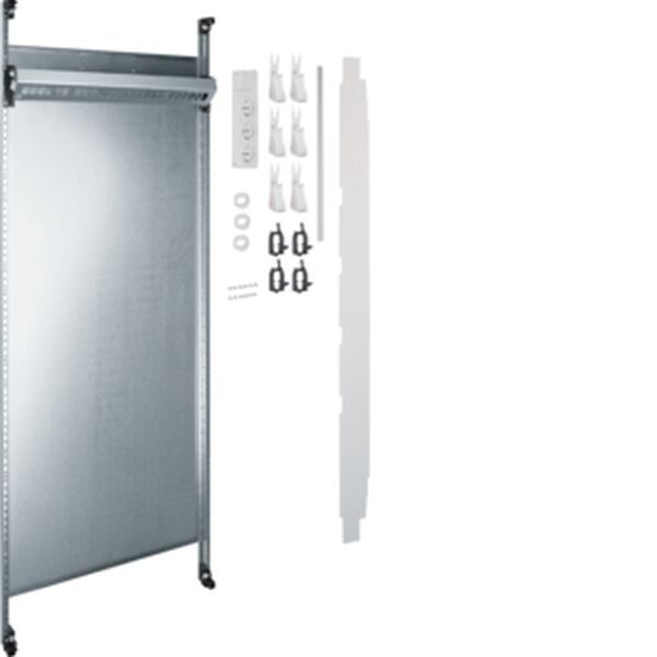HAGER Komplettfeld Multimedia UF52NW H1350mm 2feldrig