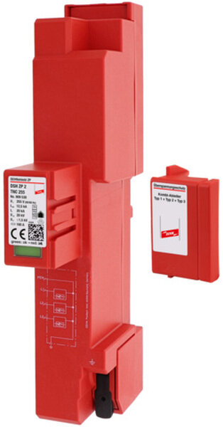 DEHN Kombi-Ableiter Typ1+2 DEHNshield DSH ZP 2 TNC 255 f&uuml;r TNC