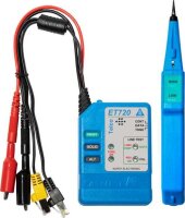 GOSSEN Telco- Leitungssucher-Set KE701 Easytest720, Probe410