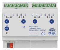 MDT Dimmaktor AKD-0401.02 4f. 8TE REG 250W 230VAC