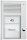 TCS Audio-T&uuml;rstation PAK01-EN Audio 1 Taste 1-r. AP silber
