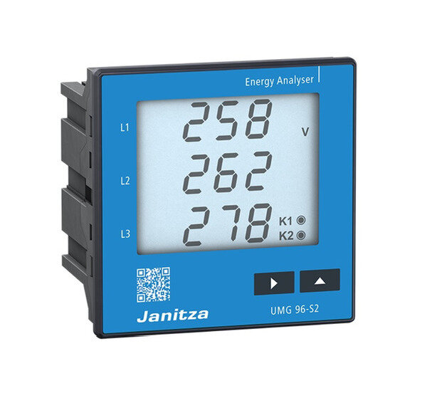 JANITZA Energiemessger&auml;t UMG 96-S2 Backlight 90-265V