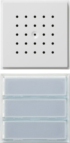GIRA Audio-T&uuml;rstation 126166 UP 3fach TX_44 WG UP reinweiss