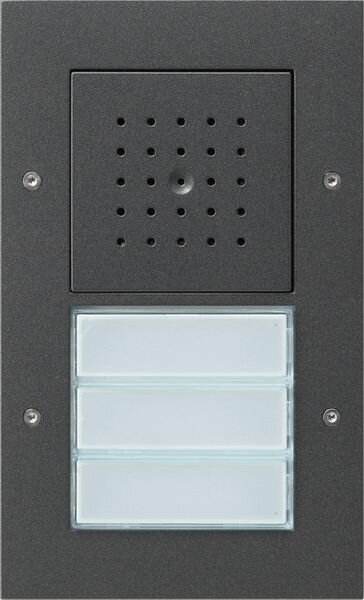 GIRA Audio-T&uuml;rstation 126767 AP 3fach T&uuml;rko anthrazit
