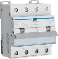HAGER FI/LS-Schalter ADX466D 4polig 10kA C16A 0,03A A