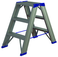 PROT Alu-Stufenstehleiter PASSL233 2x3 L:0,73m