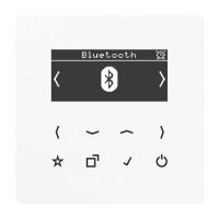 JUNG Smart Radio DABLSBTWW DAB+ m. Bluetooth®