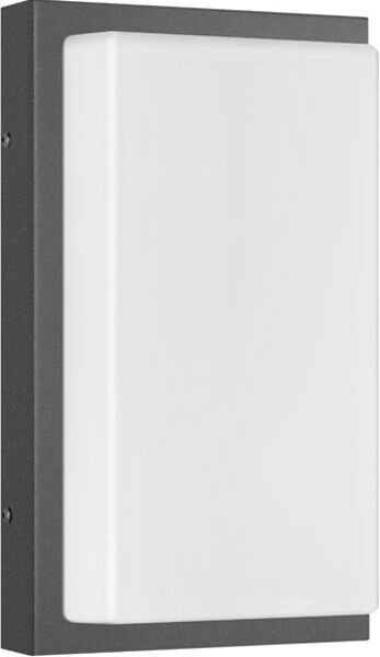 LCD LED-Wandleuchte LB24 12W Edelstahl graphit 1200lm 3000K