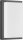LCD LED-Wandleuchte LB24 12W Edelstahl graphit 1200lm 3000K