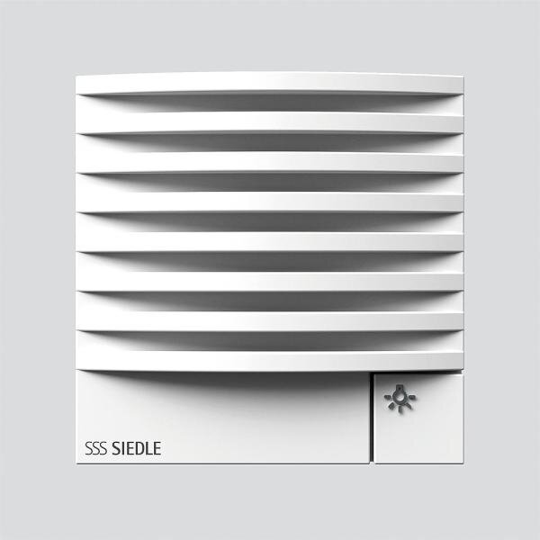SIEDLE T&uuml;rlautsprechermodul TLM 612-02 W weiss 1+N-System