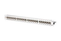 METZ CONNECT Patchpanel 19 Edelstahl 1HE 24xRJ45 E-DATmod...