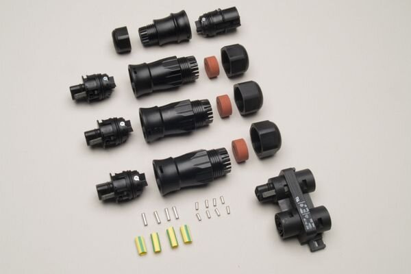 DEVI Heizbandanschluss 3-fach IP68 EasyConnect EC3