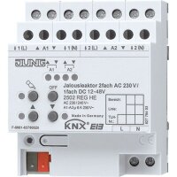 JUNG Jalousieaktor 2502REGHE KNX 2fach