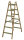 PROT Holz-Stehleiter PHSPSL26 Sprossen 2x6 L:1,73m