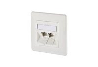METZ CONNECT DatenanschlussdoseModular 2xRJ45 Cat.6 ISO...