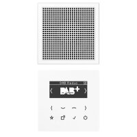 JUNG Smart Radio DABLS1WW DAB+ Set Mono