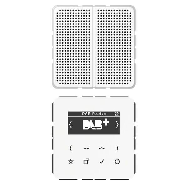JUNG Smart Radio DABCD1WW DAB+ Set Mono