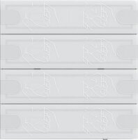 GIRA Tastsensor KNX 4 Komfort 4f TS4 Weiß