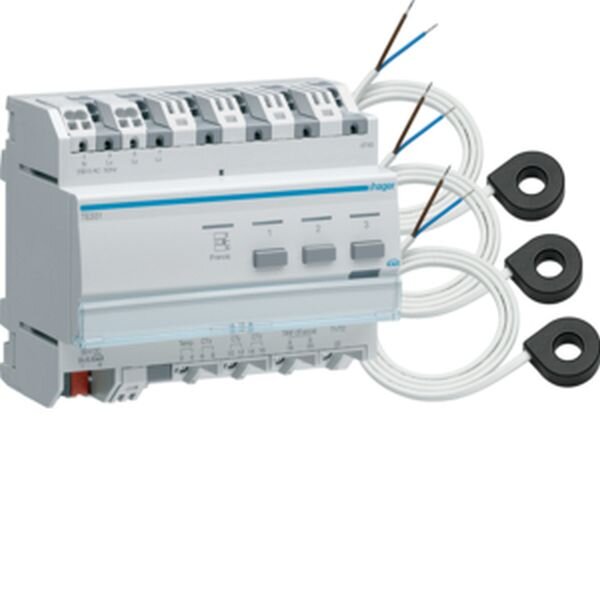 HAGER Messwertgeber TE332 KNX mit 3 Wandlern