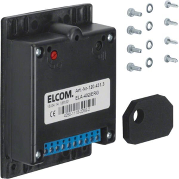 HAGER ELCOM Einbau-T&uuml;rlautsprecher ELA-402/ERG 1+n