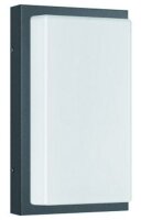LCD LED-Wandleuchte LB24 12W Edelstahl graphit 1200lm 3000K